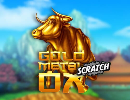 Gold Metal Ox Scratch